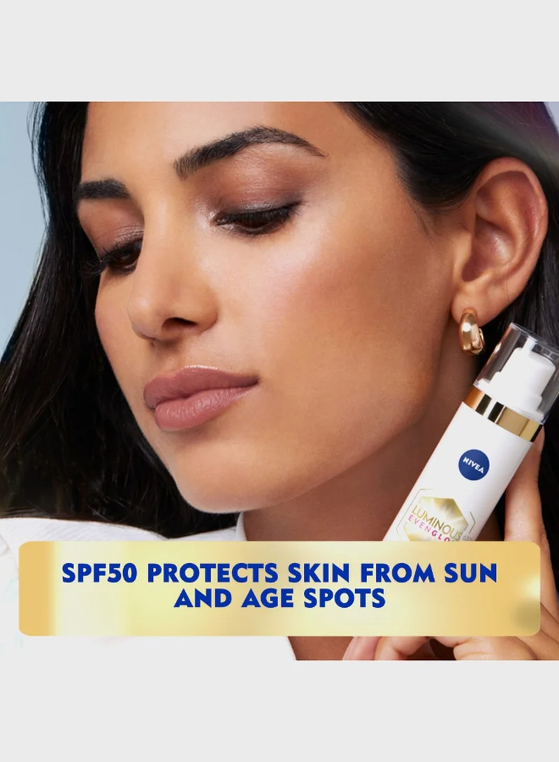 Nivea Nivea Luminous630 Face Day Fluid, Spf 50, 40Ml