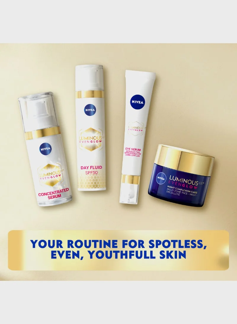 Nivea Nivea Luminous630 Face Day Fluid, Spf 50, 40Ml