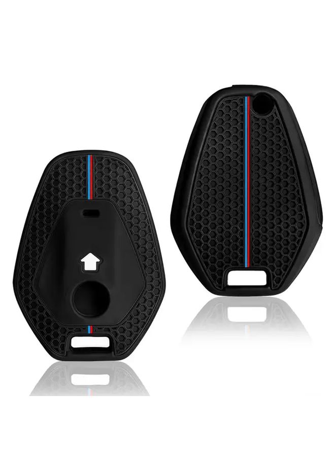 Black Key Cover for BMW R1300GS R12 R1300 R1250 Motorcycle Remote Fob Protector - Image 1