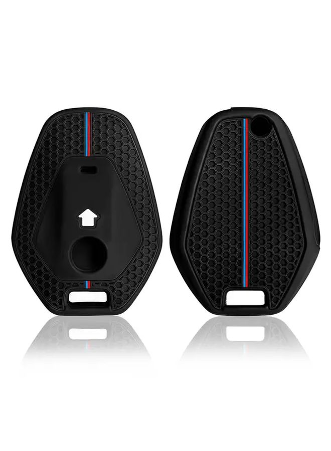 Black Key Cover for BMW R1300GS R12 R1300 R1250 Motorcycle Remote Fob Protector - Image 2