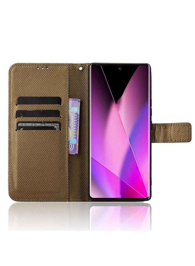 Zaboon Case For Infinix Zero 40 5G Diamond Texture Leather Phone Case - Image 4