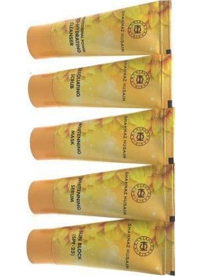 Shahnaz Husain مجموعة العناية بالبشرة المضادة للتسمير بخطوات 5 للحصول على إشراقة طبيعية - عبوة ذهبية من 2 - Image 5