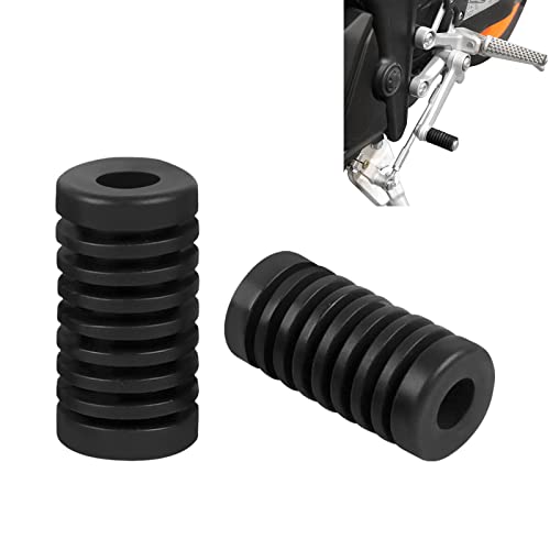 COPART Motorcycle Gear Shift Shifter Lever Pedal Rubber Cover Universal Replacement for Yamaha Suzuki Kawasaki Honda and More (Black, 1 Pair) - Image 1