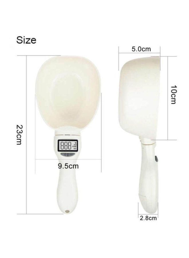 NIBEMINENT Portable Measuring Spoon Bowl White 23x5x9.5cm - Image 4