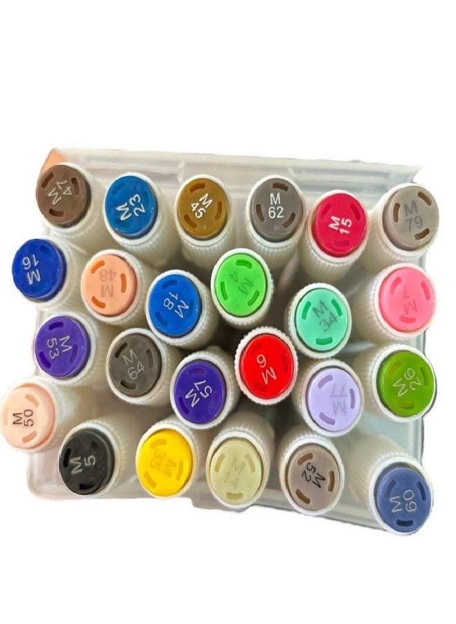 Generic - Double-Headed Marker Set 24 Colors - Image 1