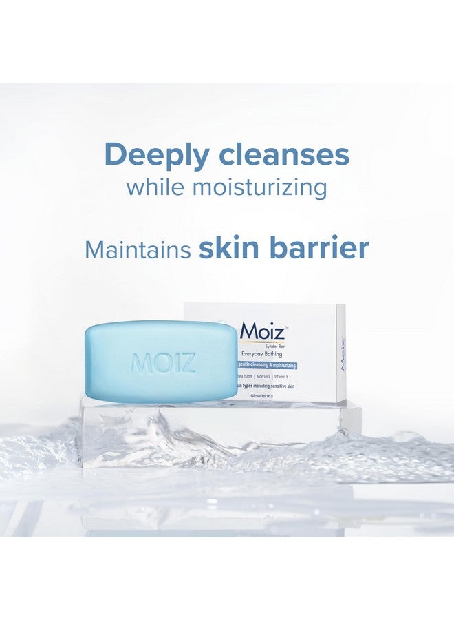 Moiz Syndet Bathing Bar | pH 5.5 | With Shea Butter, Aloe Vera & Vitamin E | Paraben, Sulphate & Cruelty-Free - 75gm - Image 4