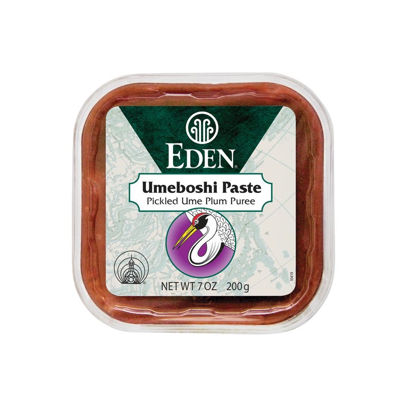 Eden Umeboshi Paste, Pickled Ume Plum Puree, Artisan Made in Japan, No MSG, No Chemical Additives, 7oz - Image 1