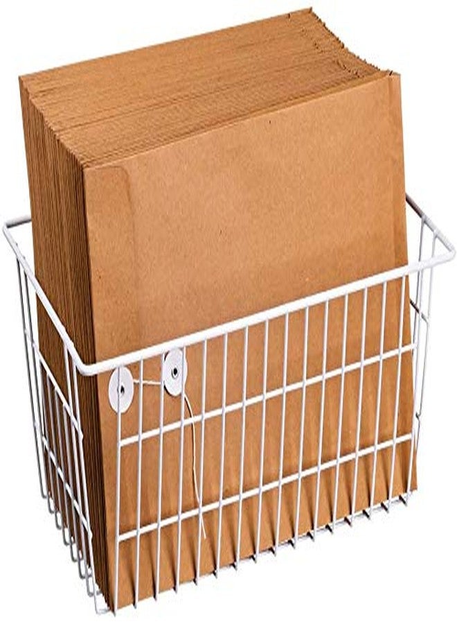 blitzlabs Wire Storage Basket Freezer Organizer Bins Refrigerator Organization Storage Baskets with Handles for Pantry, Freezer, Laundry Room, Closets, Garage, Office, Bathroom, Set of 2 - Image 3