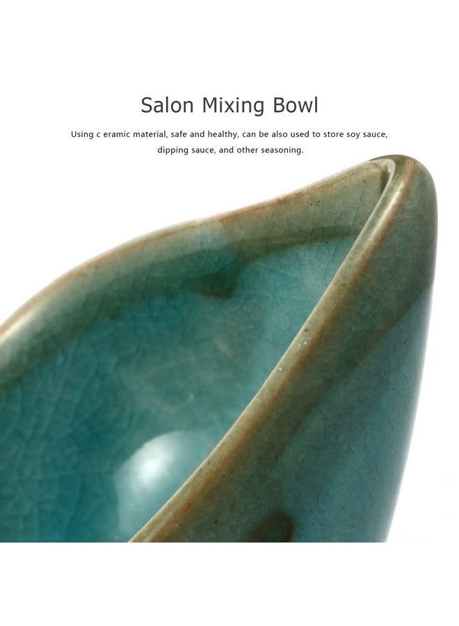 كالوري طبق خلط الزيوت العطرية، قناع الوجه من السيراميك، وعاء خلط، حامل زيت عطري، أطباق سبا صغيرة لصالونات التجميل - Image 3