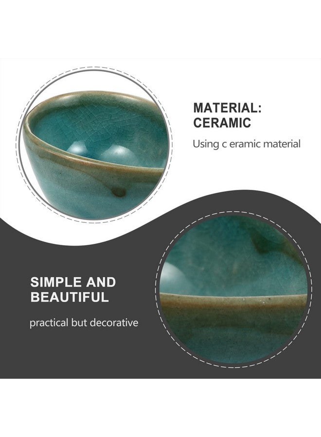 كالوري طبق خلط الزيوت العطرية، قناع الوجه من السيراميك، وعاء خلط، حامل زيت عطري، أطباق سبا صغيرة لصالونات التجميل - Image 4