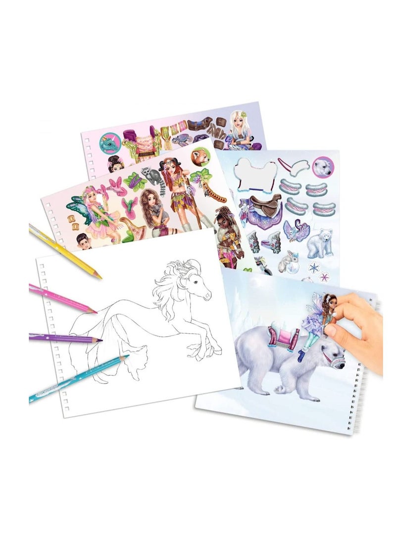 TopModel Create Your Fantasy Friend Stickers - Image 4