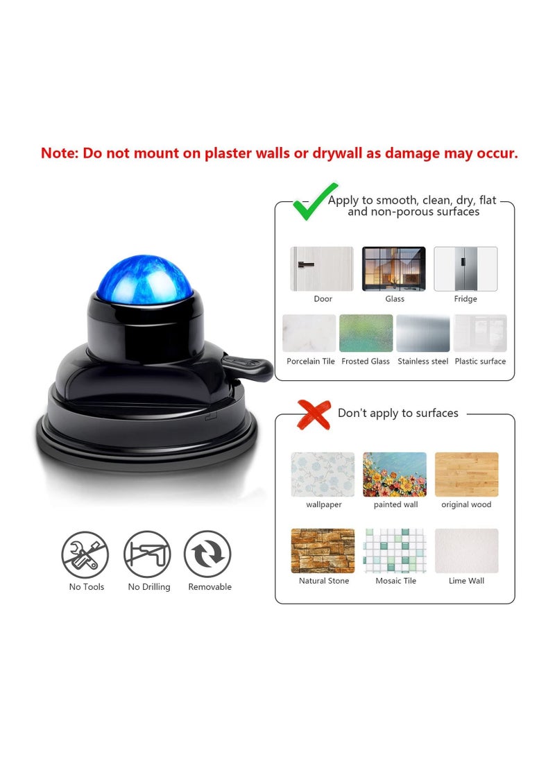 KASTWAVE 2 in 1 Mountable Massage Roller Ball, Muscle Massage Roller for Pain Relief, Suction Cup Self Back Massager and Trigger Point Massager to Relieve Muscle Knots, 2 Balls - Image 2