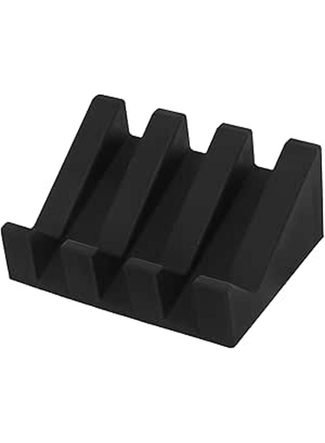 Self Draining Silicone Soap Holder Tray Anti Slip For Shower And Sink - Image 1