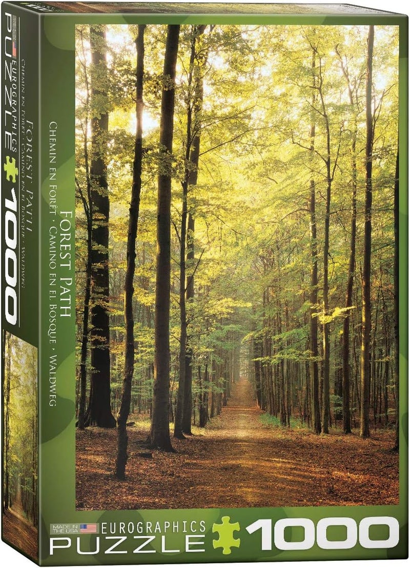 Eurographics Forest Path 1000Piece Puzzle - Image 1