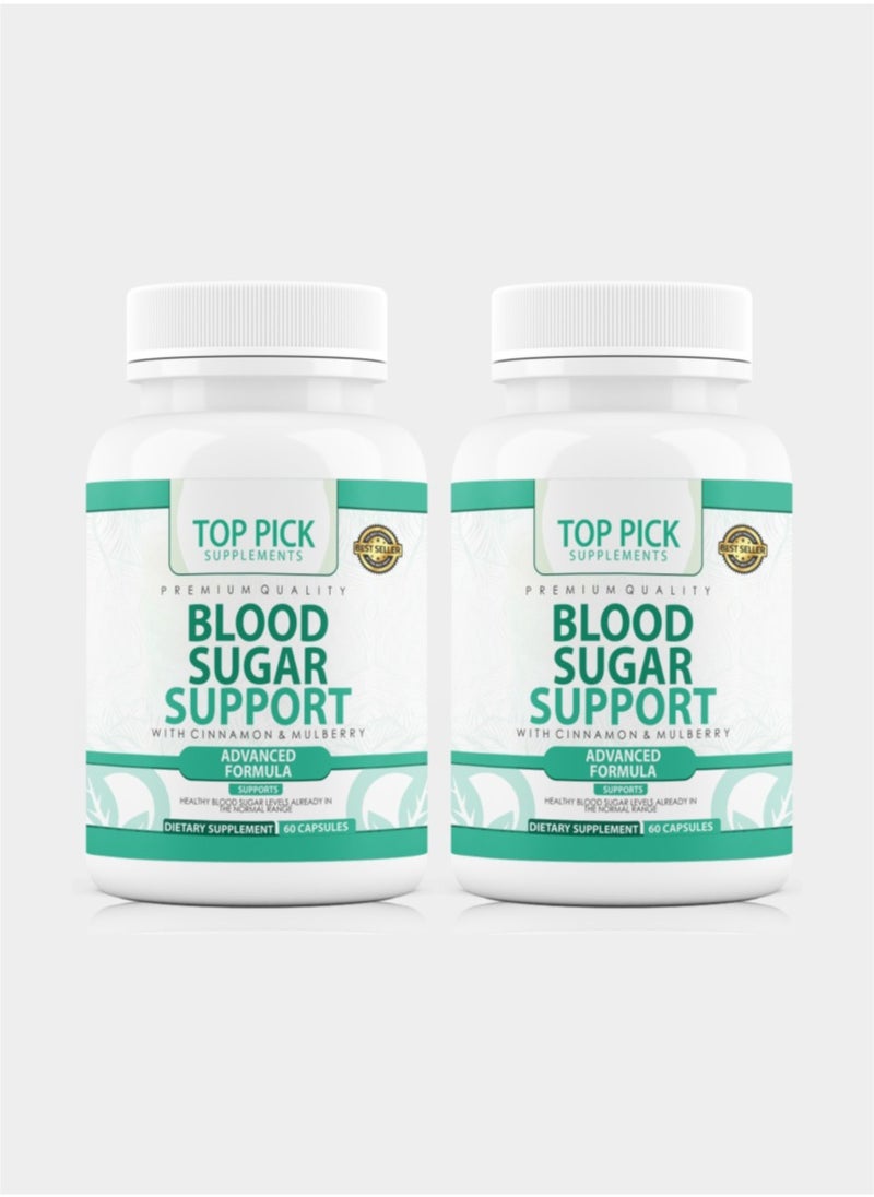 Top Pick - Pure Premium Blood Sugar Support Pack of 2 - Image 1