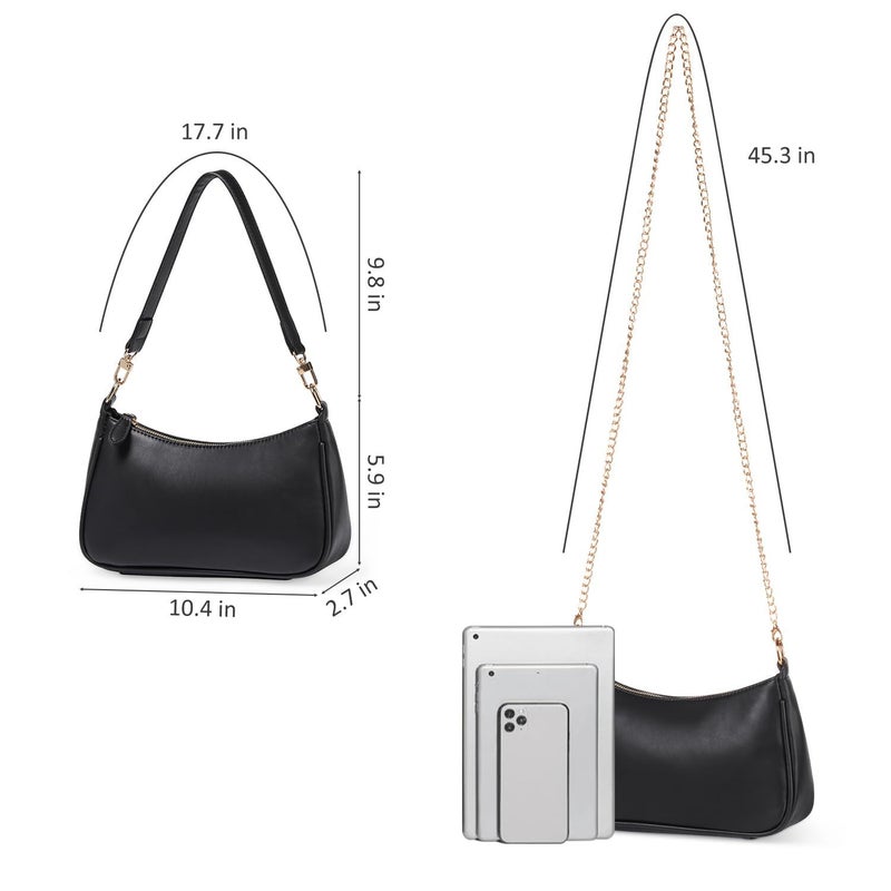 Women's Vintage Chain Shoulder Bag - Image 4