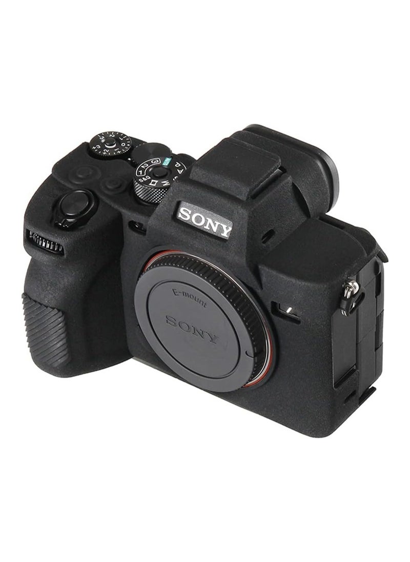 جنرال - حقيبة كاميرا Sony A7RV A7R5 - غطاء سيليكون واقي لكاميرا DSLR، قفص قابل للفصل، مضاد للصدمات، مانع للغبار - Image 1