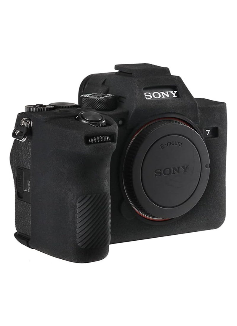 جنرال - حقيبة كاميرا Sony A7RV A7R5 - غطاء سيليكون واقي لكاميرا DSLR، قفص قابل للفصل، مضاد للصدمات، مانع للغبار - Image 1