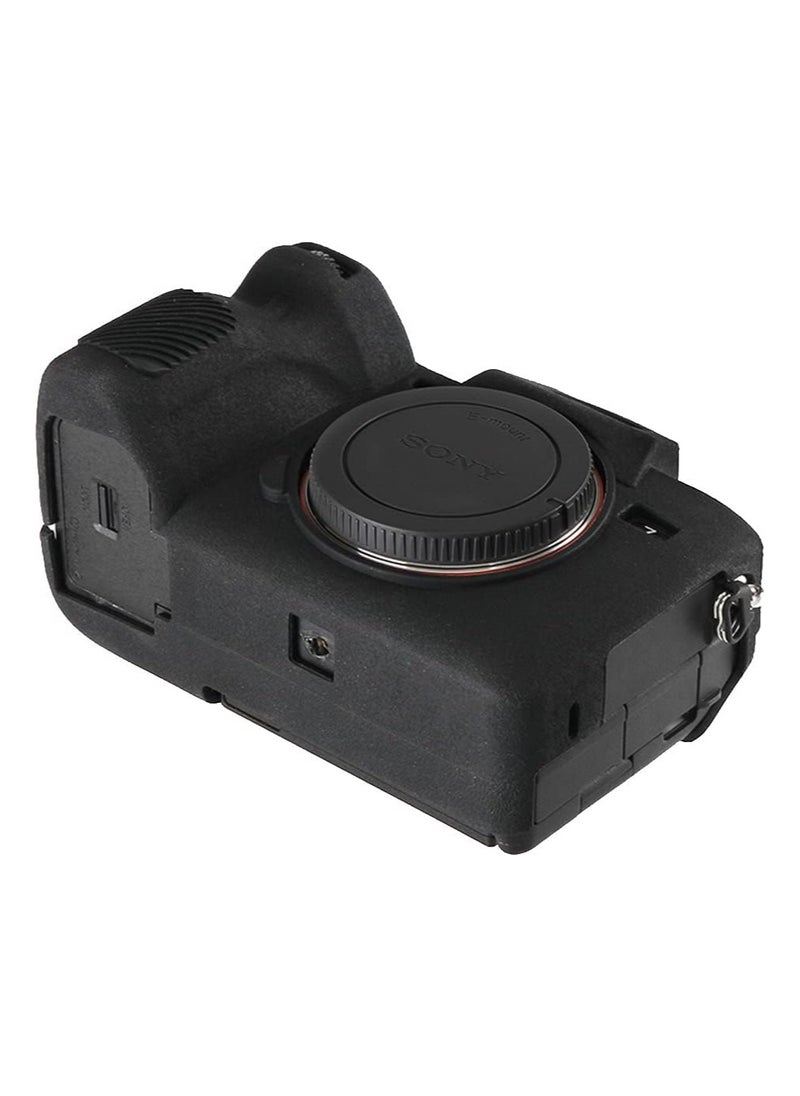 جنرال - حقيبة كاميرا Sony A7RV A7R5 - غطاء سيليكون واقي لكاميرا DSLR، قفص قابل للفصل، مضاد للصدمات، مانع للغبار - Image 1