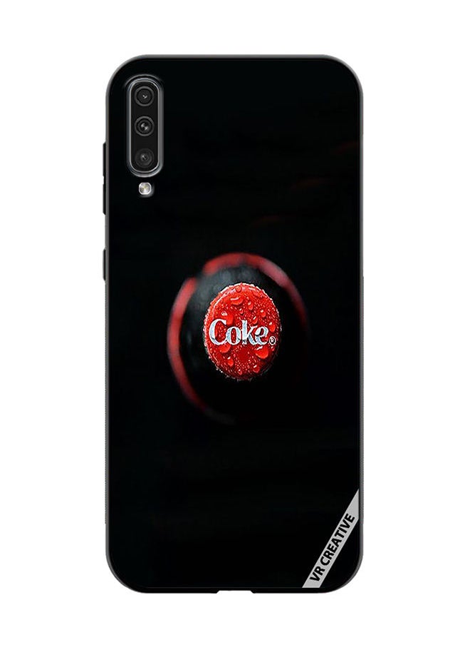 VR CREATIVE - Protective Case Cover For Samsung Galaxy A50/A50s Coke Design Multicolour - Image 1