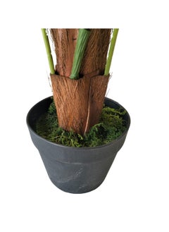 Garden Oasis Landscaping Artificial Money Plant 1.6 Meters High Artificial Pachira Aquatic Tree in Plastic Pot for Home Garden Office Decoration – Artificial Plants – Fake Tree – Fake Plants  - Image 3