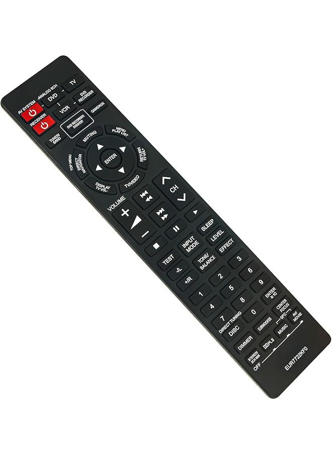 erorex - Replaced Eur7722Kf0 Remote Control Compatible With Panasonic Av Receiver System Sa Ht05 Sc Ht05 - Image 1