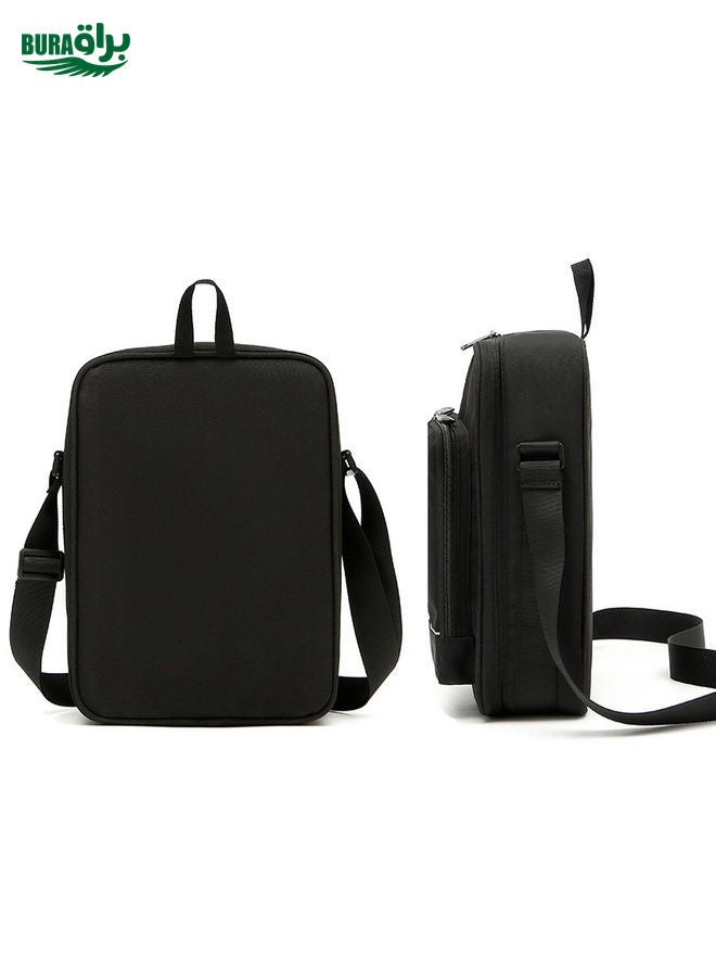 BURAQ For DJI Mini 4 Pro BKANO Storage Bag Shoulder Bag Messenger Bag Suitcase(Black) - Image 4