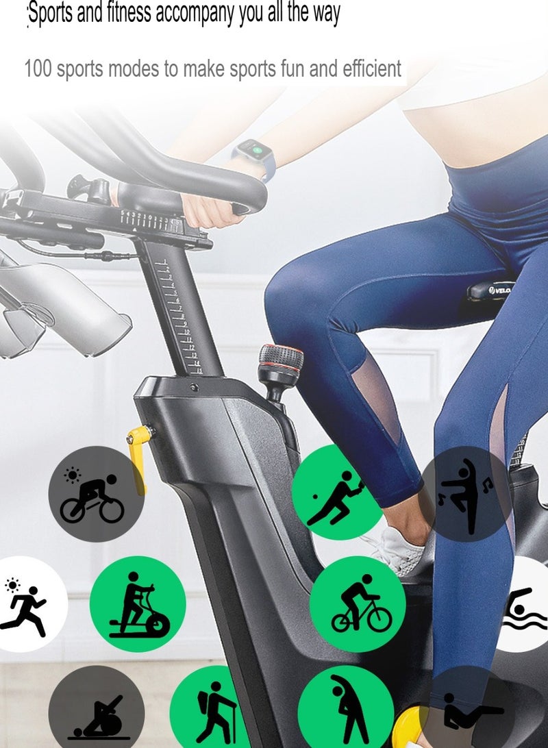 IDW13 Smart Watch, IP68 Waterproof Durable Bluetooth Call Sports Watch, Voice Assistant Health Monitoring Watch With Heart Rate Oxygen Monitoring, (1pc, Black) - Image 3