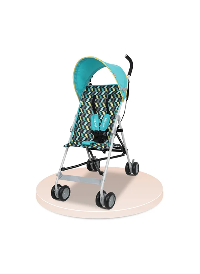 نورتر Rex Buggy Stroller Multicolor Lightweight Stroller With Compact Fold Canopy Shoulder Strap 6 To 36 Months