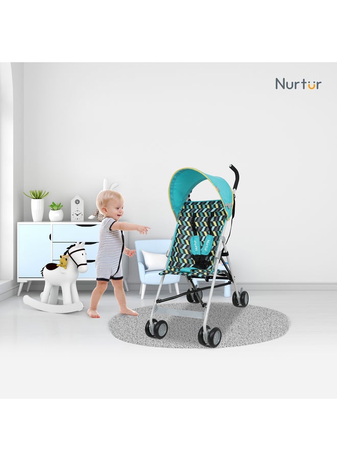 Nurtur - Rex Buggy Stroller Multicolor Lightweight Stroller With Compact Fold Canopy Shoulder Strap 6 To 36 Months - Image 1