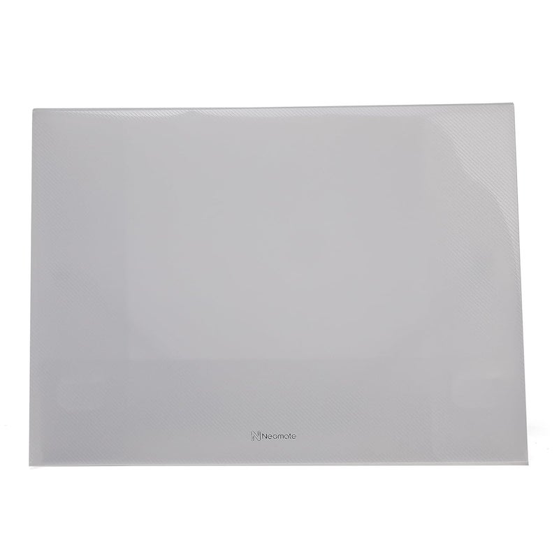 Neomate 3 Pcs A4 Double Pocket Folder | Designer Legal File with Elastic Closure | Multicolor Plastic Document Holder for Storage | Blue, Black & White - Image 3