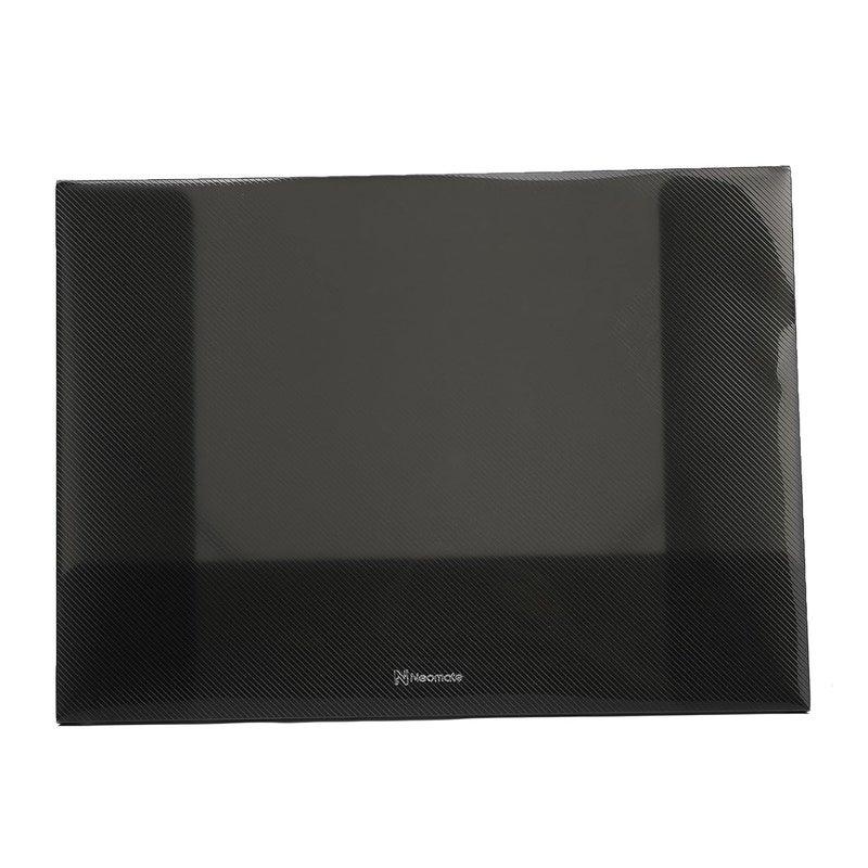 Neomate 3 Pcs A4 Double Pocket Folder | Designer Legal File with Elastic Closure | Multicolor Plastic Document Holder for Storage | Blue, Black & White - Image 2