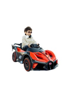 Generic Fun and Safe Electric Car for Kids - with Remote Control, Multi-Color Electric Ride-On Car for Kids, (Red)  - Image 1