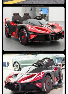Generic Fun and Safe Electric Car for Kids - with Remote Control, Multi-Color Electric Ride-On Car for Kids, (Red)  - Image 4
