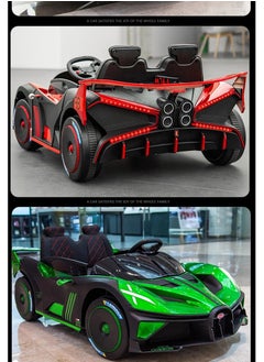 Generic Fun and Safe Electric Car for Kids - with Remote Control, Multi-Color Electric Ride-On Car for Kids, (Red)  - Image 5