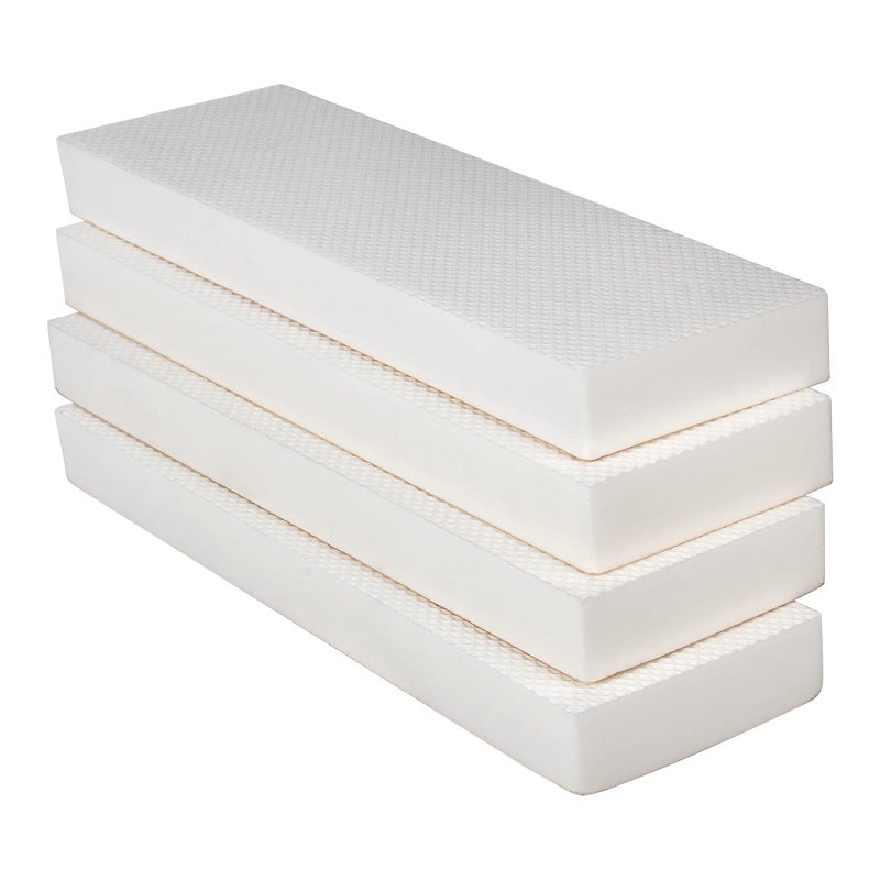 GameXcel Garage Wall Protector Car Door Protectors Garage Guards Bumpers EVA Foam Thick Water Resistance Self Adhesive Garage Wall Pad for Car Doors Anti-Collision Garage Wall Protect,4 Pack White  - Image 1