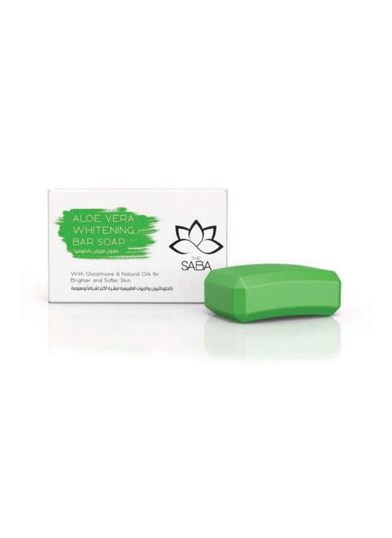 The Saba Aloe Vera Whitening Bar Soap 100Gm 