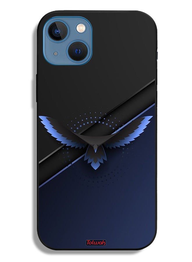 Tolwak Apple iPhone 13 Protective Case Eagle Digital Abstract Art - Image 2