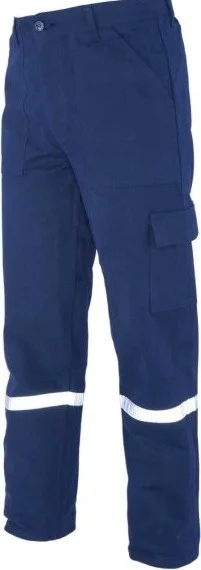 Mervem Business Suit 7/7 Gabardine Quilted Reflective 100% Cotton S