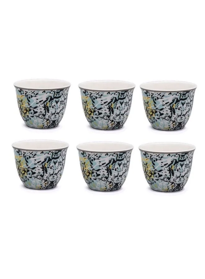 رومورز طقم ٦ أكواب قهوة ديواني ٧٠ مل