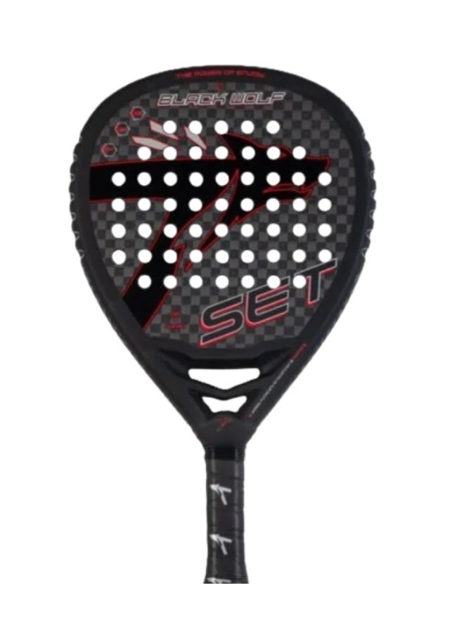 Set Black Racket Wolf 12K Carbon 25 - Image 1