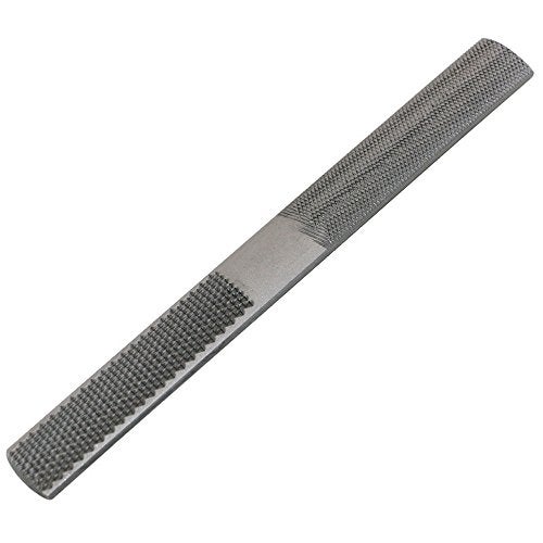 Newkiton 4 Way Wood Rasp File Carbon Hand File and Round Rasp Half Round Flat & Needle Files - Image 1