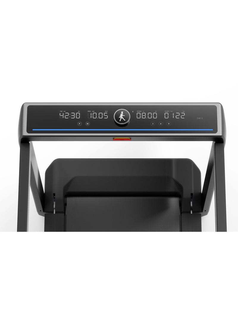 KINGSMITH - WP500B4 Kingsmith Treadmill Black MX16+ | Brushless 1.5HP 1125W | K5 Fit application support | Trifold design | 1-16 km/h speed | Upto 136kg user weight | Black - Image 1