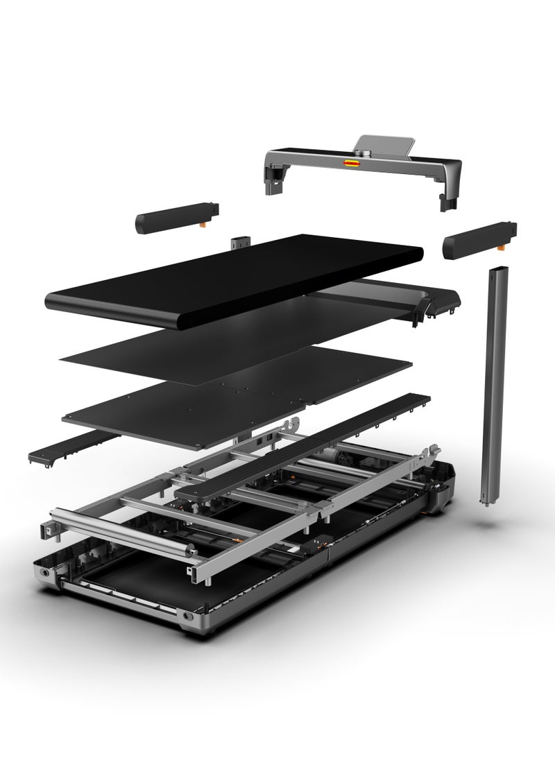 KINGSMITH - WP500B4 Kingsmith Treadmill Black MX16+ | Brushless 1.5HP 1125W | K5 Fit application support | Trifold design | 1-16 km/h speed | Upto 136kg user weight | Black - Image 1