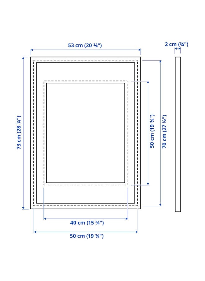 Generic - Frame Gold Colour - Image 1