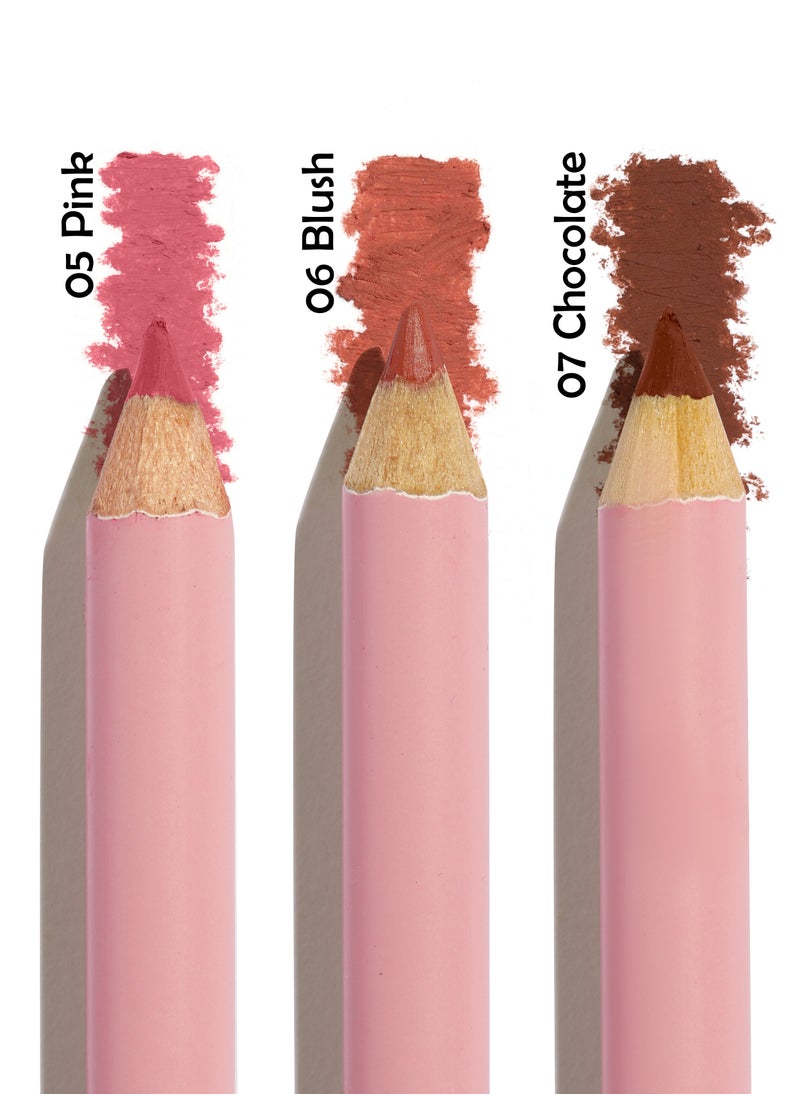 Janelle lip liner 06 Blush