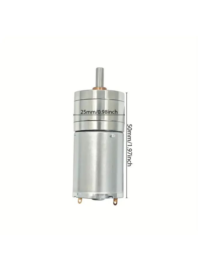 1360 RPM 24V DC Motor High Torque Adjustable Speed Reversible For Robotics CNC Hobby - Image 2