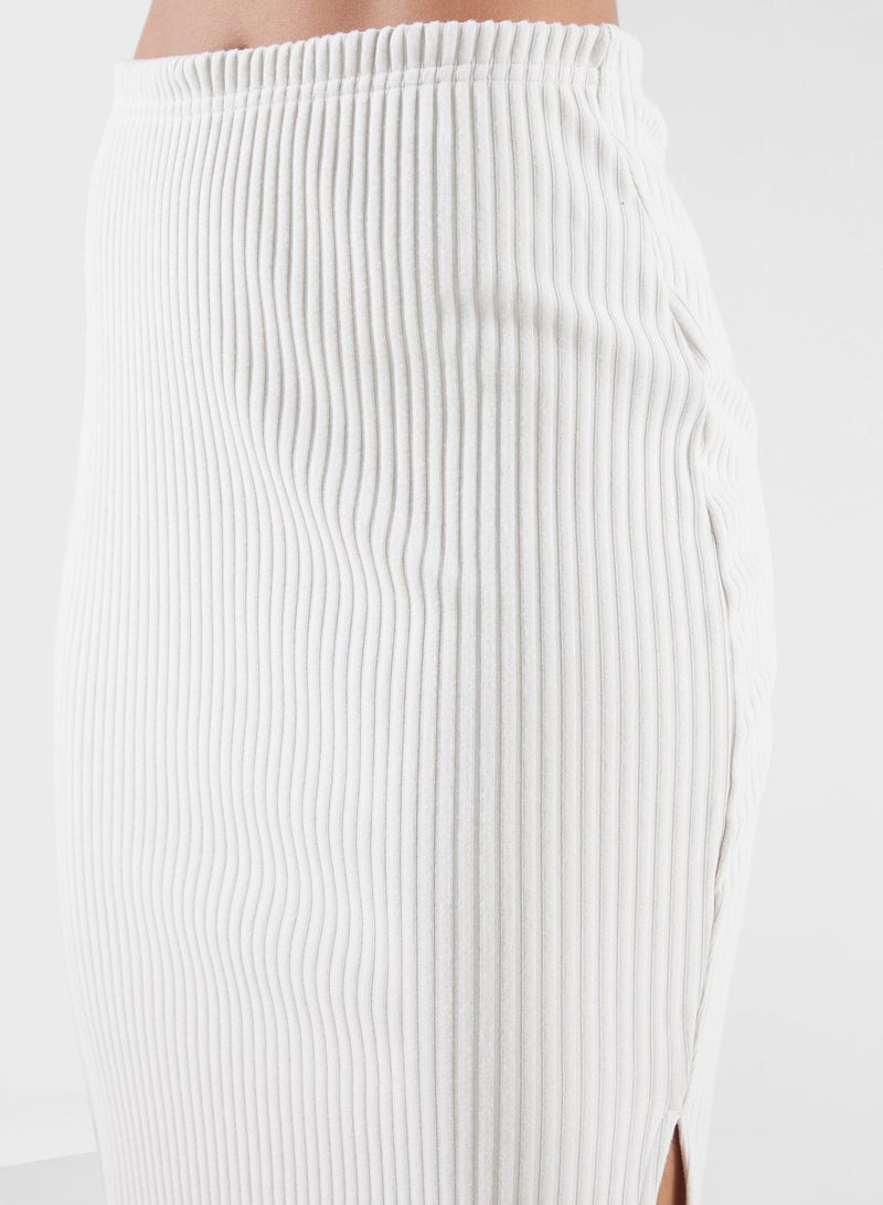 Nike Nsw Ribbed Knit Skirt  - Image 3