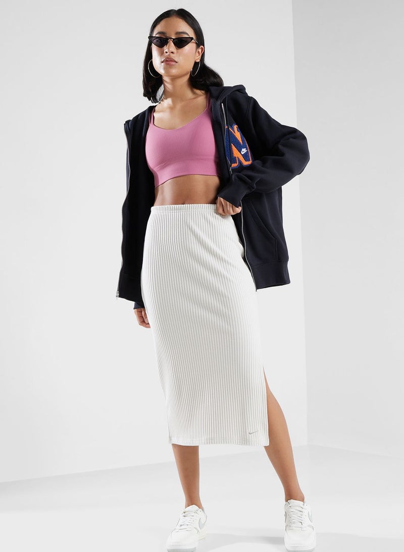 Nike Nsw Ribbed Knit Skirt  - Image 4