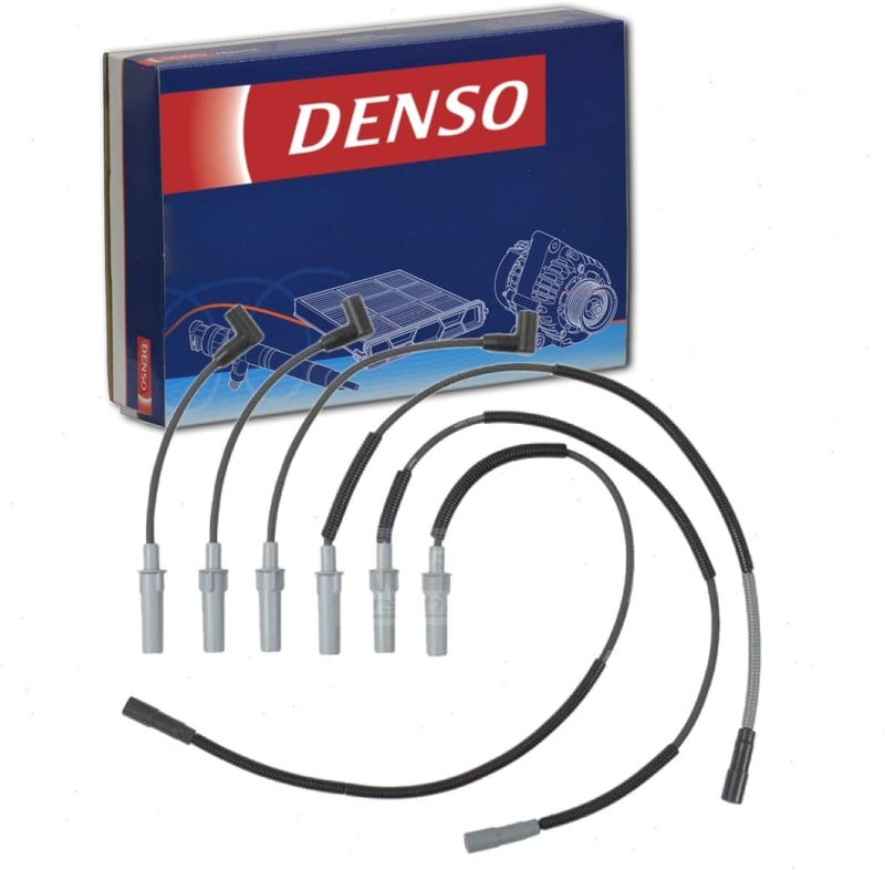 DENSO Spark Plug Wire Set for Jeep Wrangler 3.8L V6 (2007-2011) - Image 1